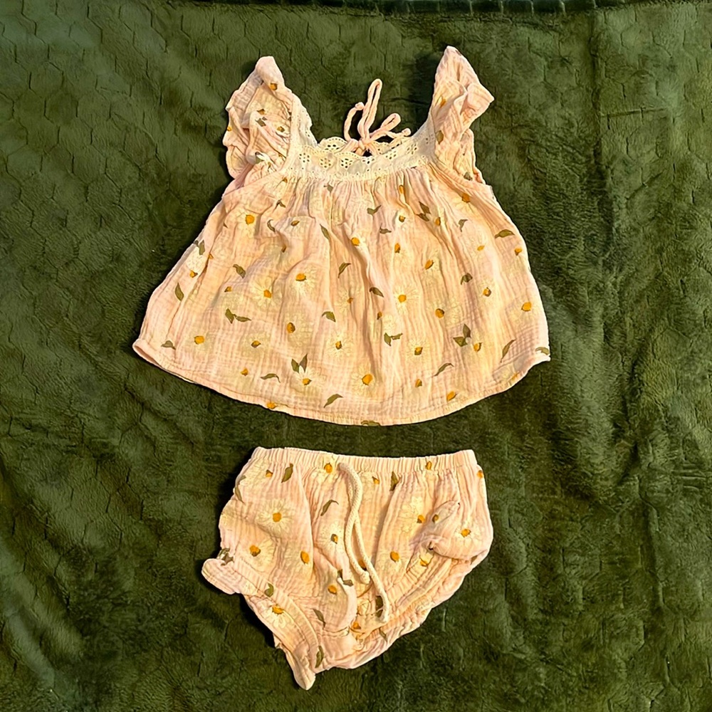 Flowery Matching Set 2T